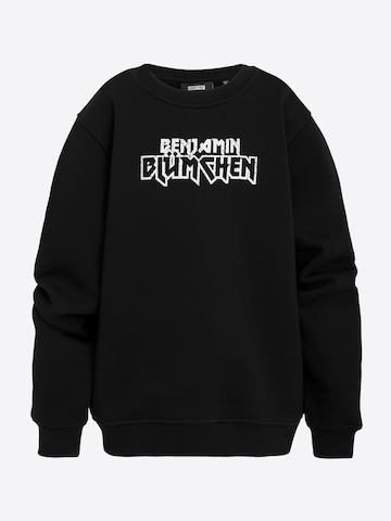 ABOUT YOU x StayKid Sweatshirt 'TÖRÖÖÖ' in Zwart: voorkant