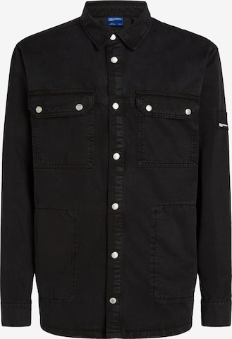 Veste mi-saison KARL LAGERFELD JEANS en noir : devant