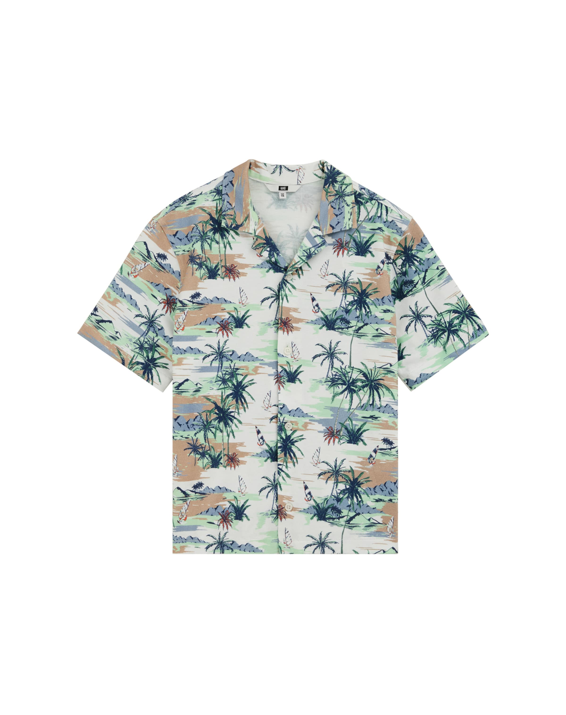 Coupe regular Chemise WE Fashion en blanc : devant