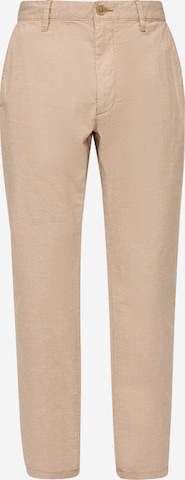 Coupe slim Pantalon chino s.Oliver en beige : devant