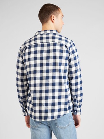 Coupe regular Chemise AÉROPOSTALE en bleu