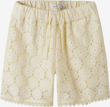 Pantalon NAME IT en vert : devant