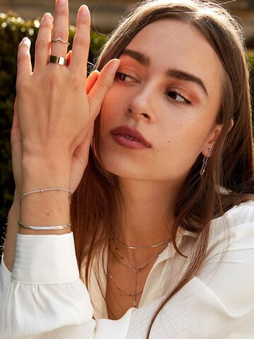 Hey Happiness Armband 'Serpentine' in Zilver