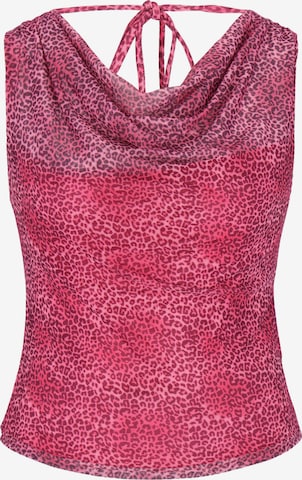 MYMO - Top en rosa: frente