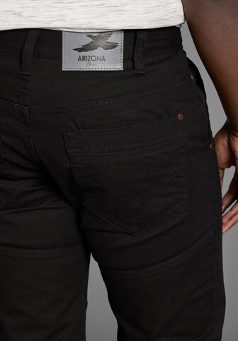ARIZONA Regular Jeans 'Tom' in Schwarz