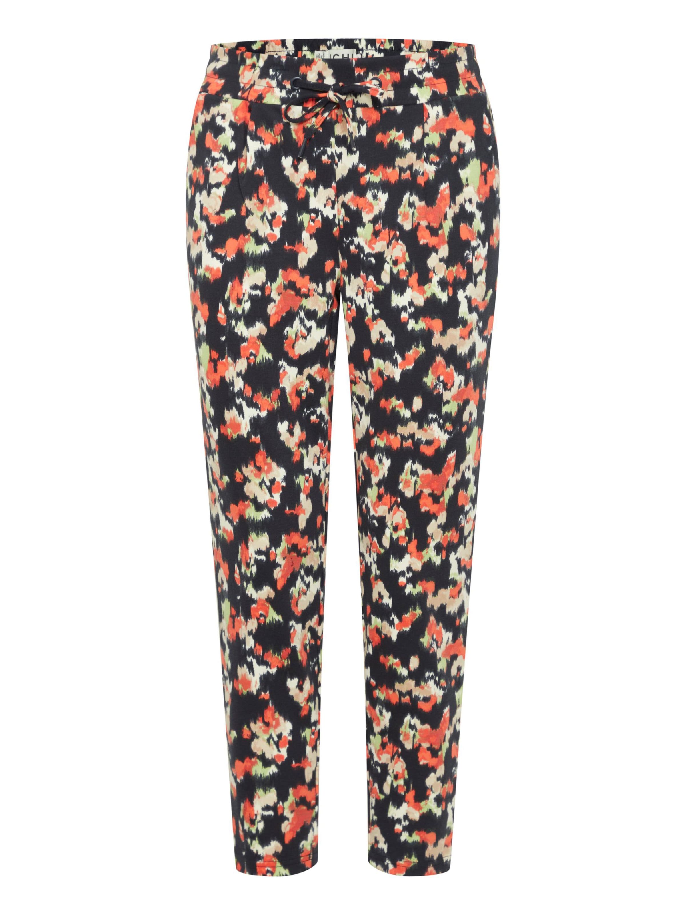 Pantalon 'IHKate' ICHI en bleu : devant