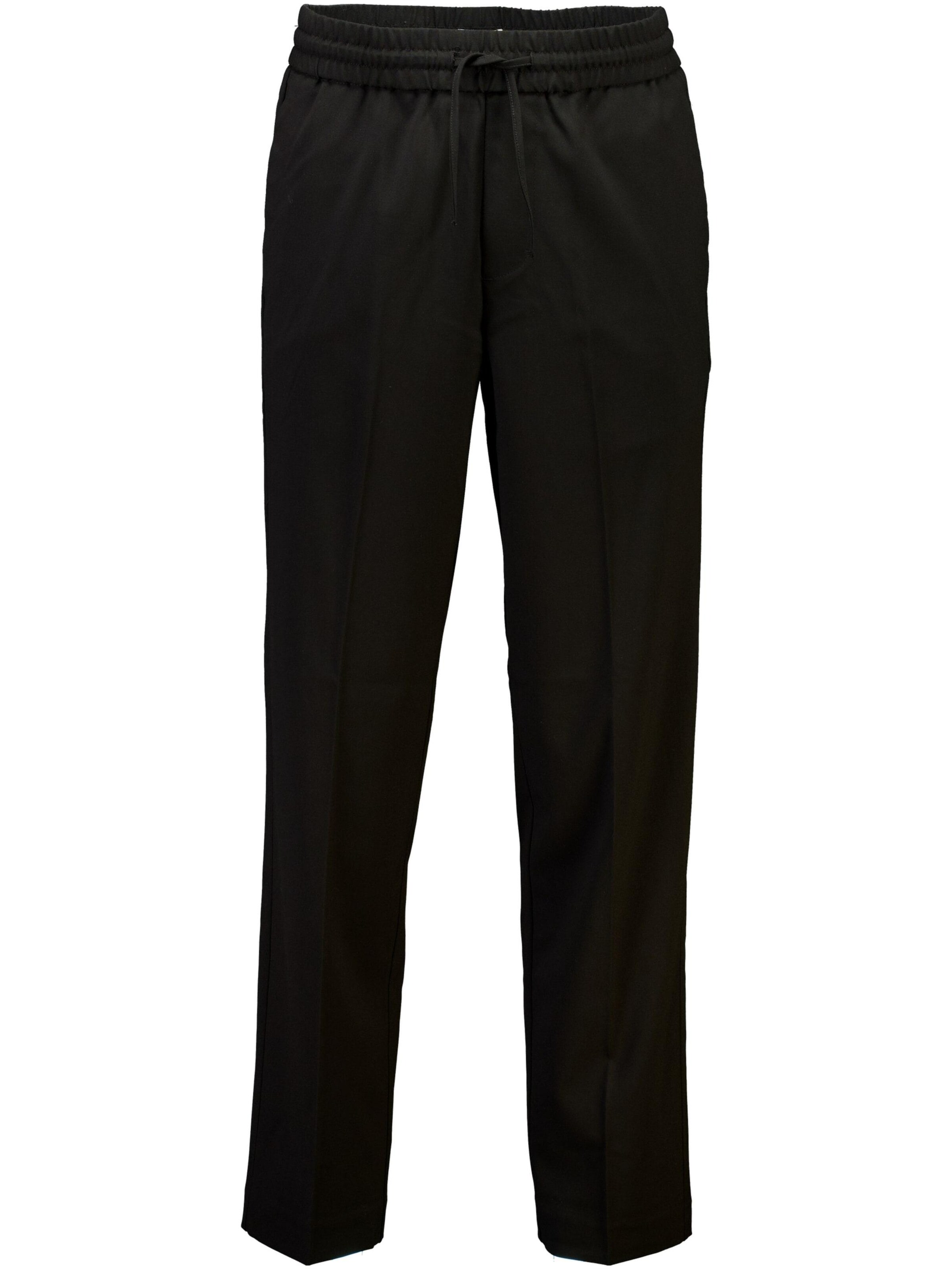 Junk de Luxe Regular Pants in Black: front