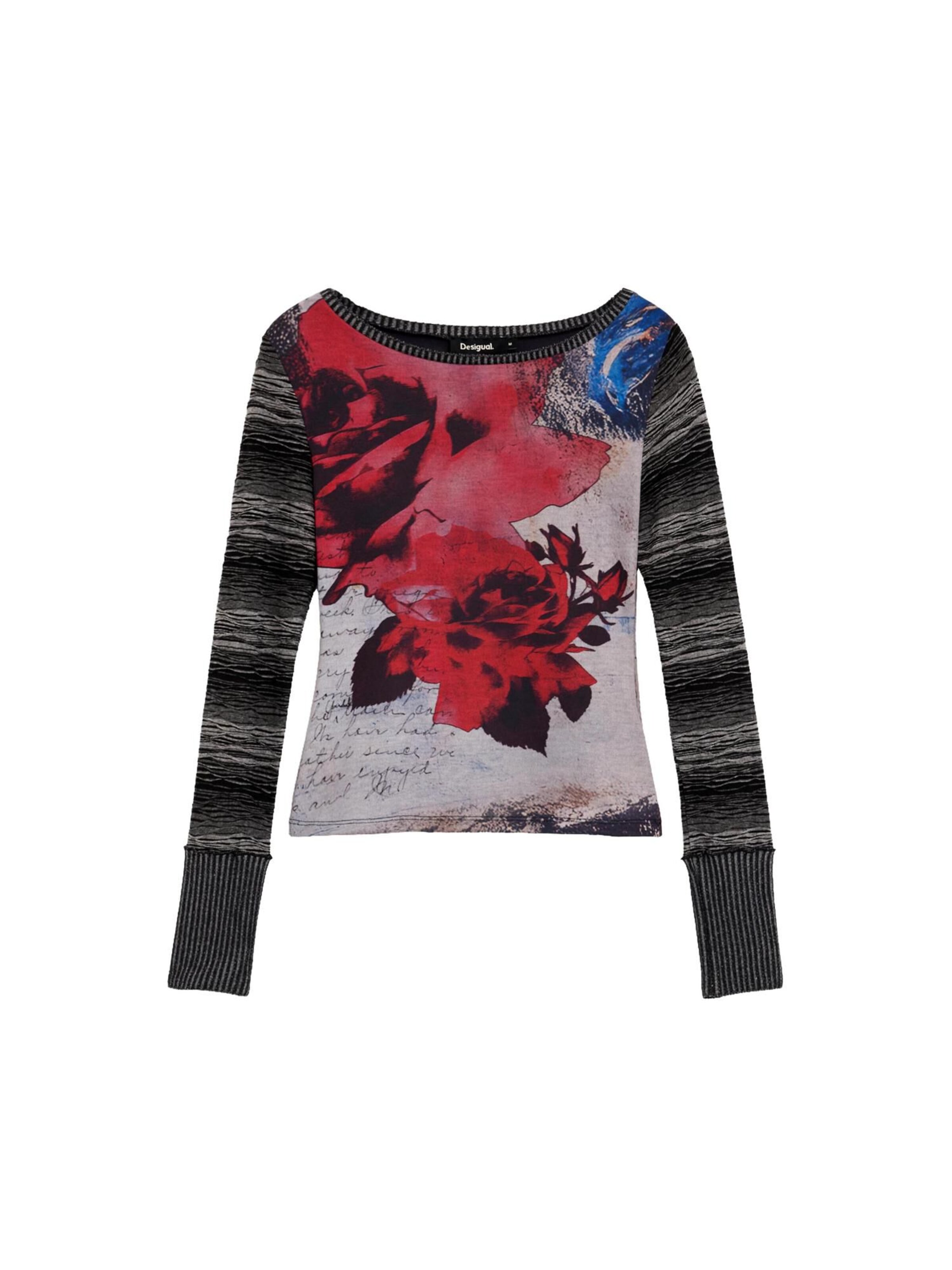 Desigual Tričko – černá: přední strana
