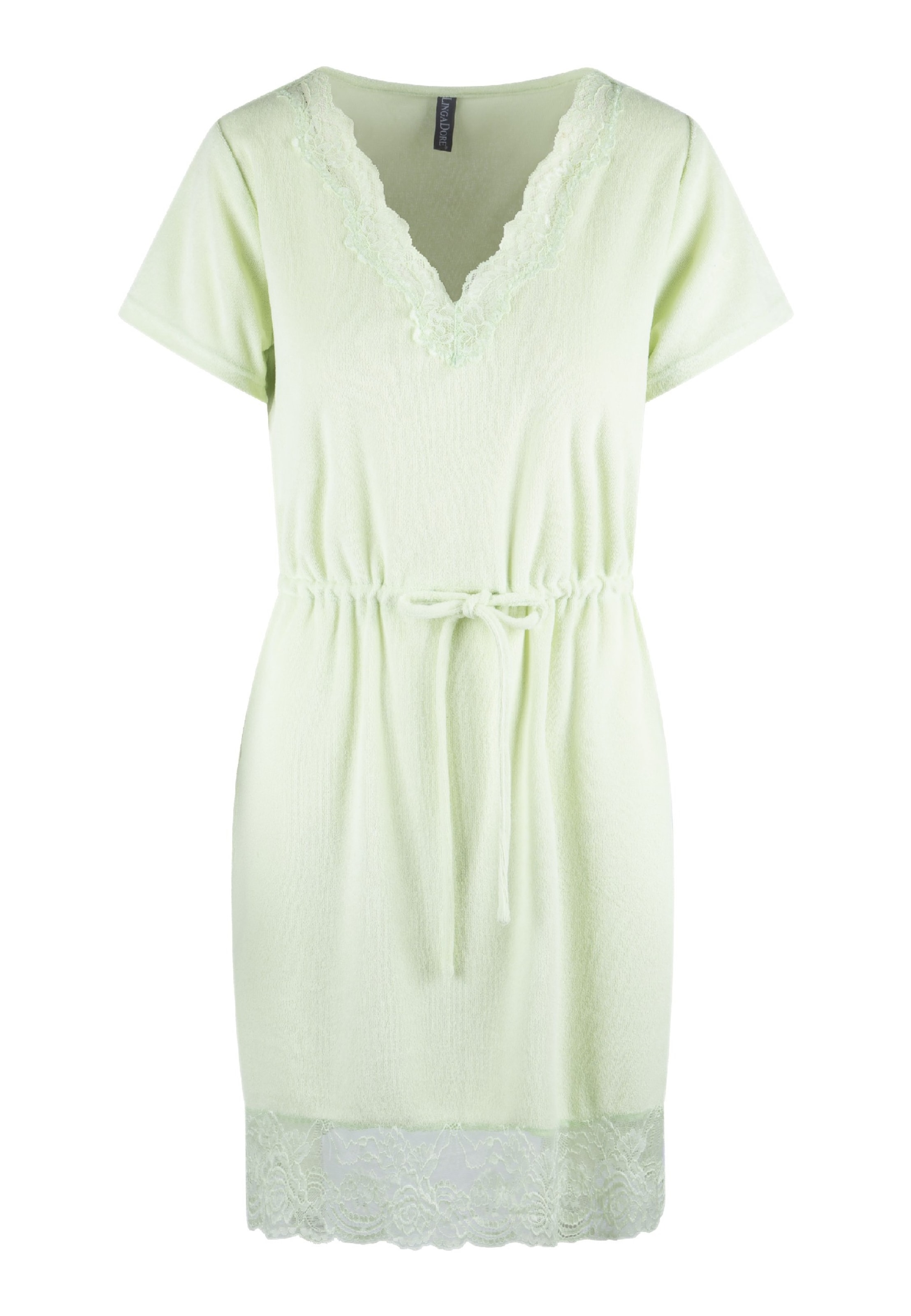 LingaDore - Vestido de praia em verde: frente