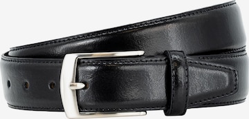 PIERRE CARDIN Belt 'Basic' in Black: front