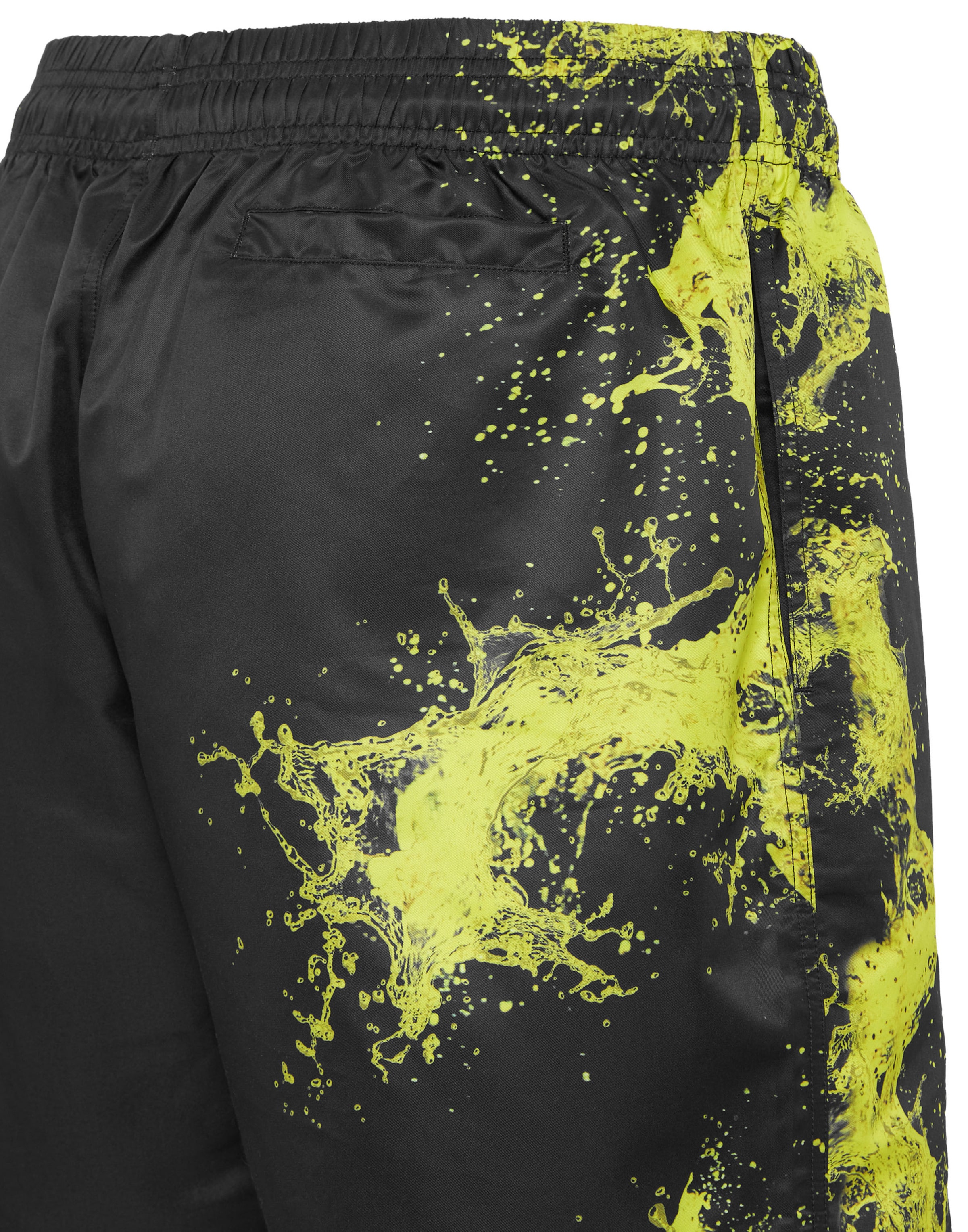 Plein Sport - regular Pantalón deportivo 'Splash' en negro