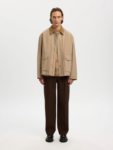 SELECTED - Jersey en marrón