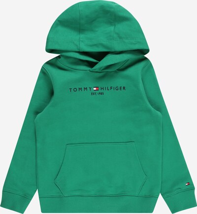 TOMMY HILFIGER Sweatshirt i mørkeblå / grønn / rød / hvit, Produktvisning