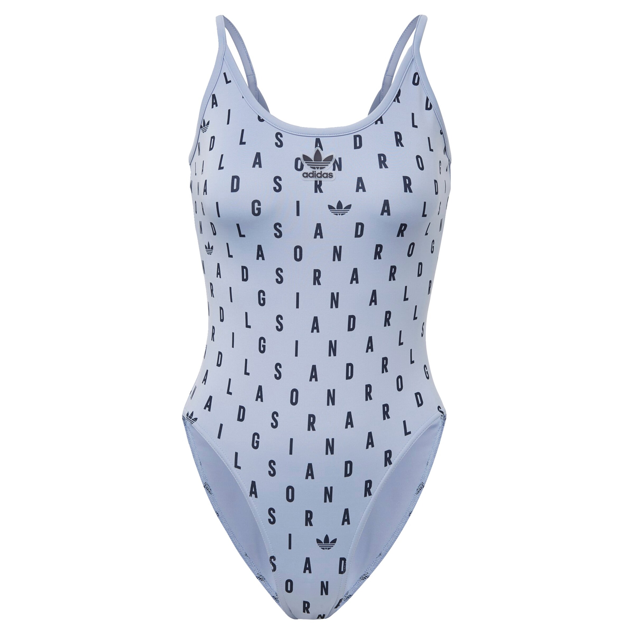 ADIDAS ORIGINALS T-shirt Badpak in Blauw: voorkant