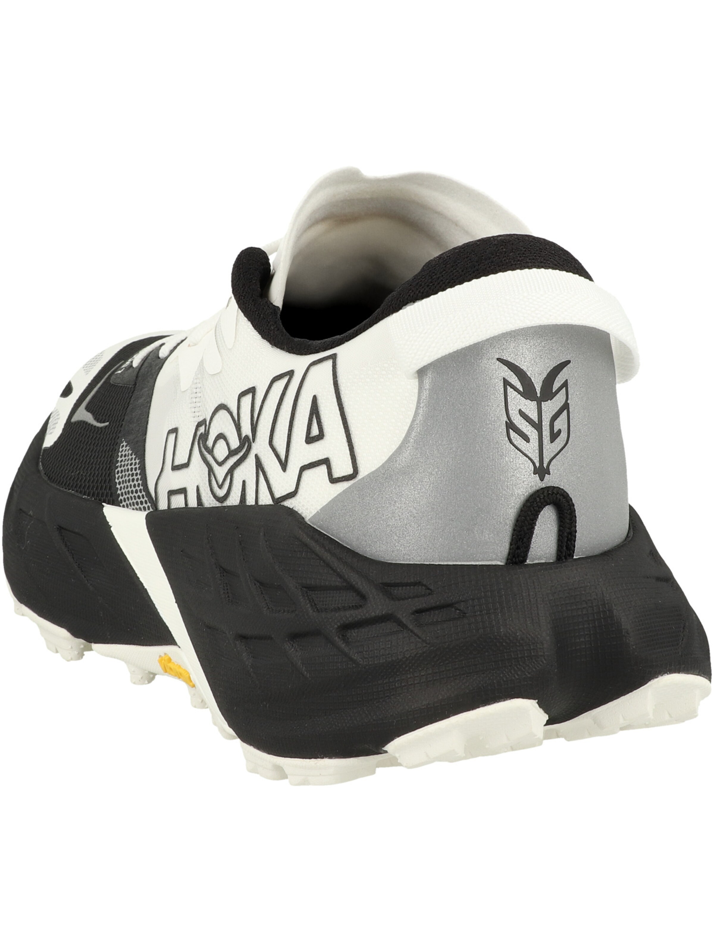 Scarpa da corsa 'Speedgoat 7' di HOKA in nero: dietro