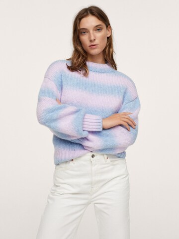 Pull-over 'Rocho' MANGO en bleu : devant