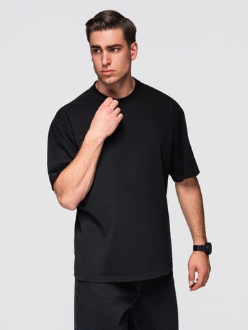 Ombre Shirt in Zwart