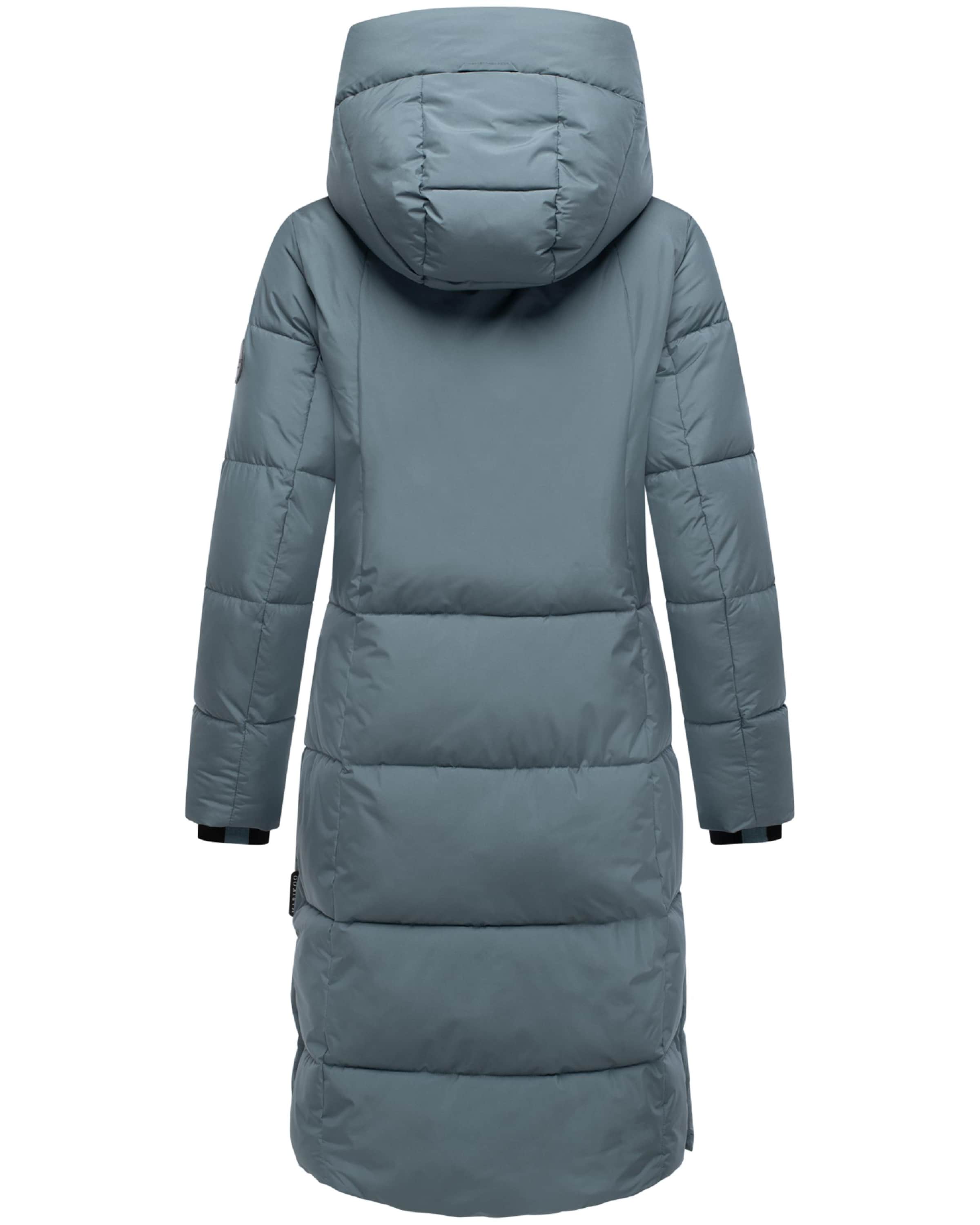 MARIKOO Winter Coat 'Chumanii XVI' in Blue