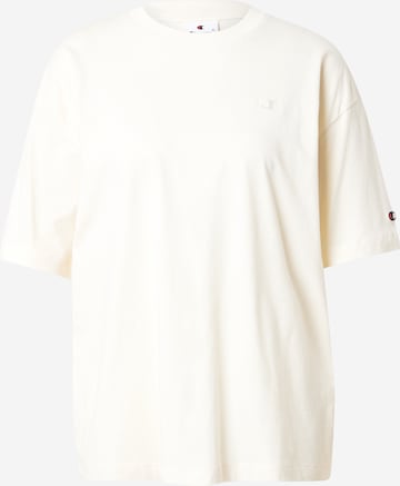 Champion Authentic Athletic Apparel Shirt in Beige: front