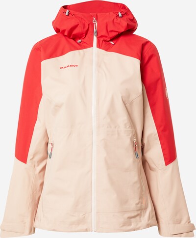 Geacă outdoor MAMMUT pe crem / roși aprins, Vizualizare produs
