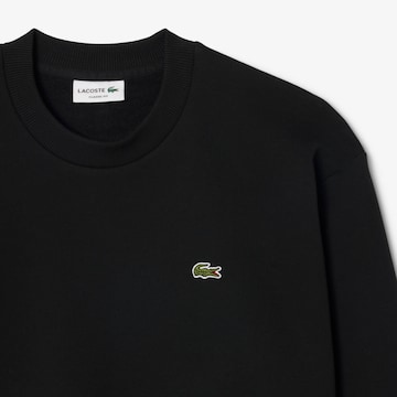 LACOSTE Sweatshirt in Black