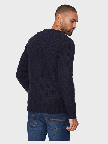 Pull-over 'Ely' Threadbare en bleu