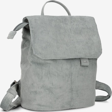ZWEI Backpack 'MADEMOISELLE.M MR8' in Grey: front