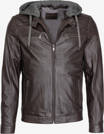 MUSTANG Between-season jacket ' Foster ' in Brown: front