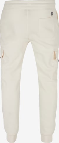 SOUTHPOLE Tapered Cargo Pants in Beige