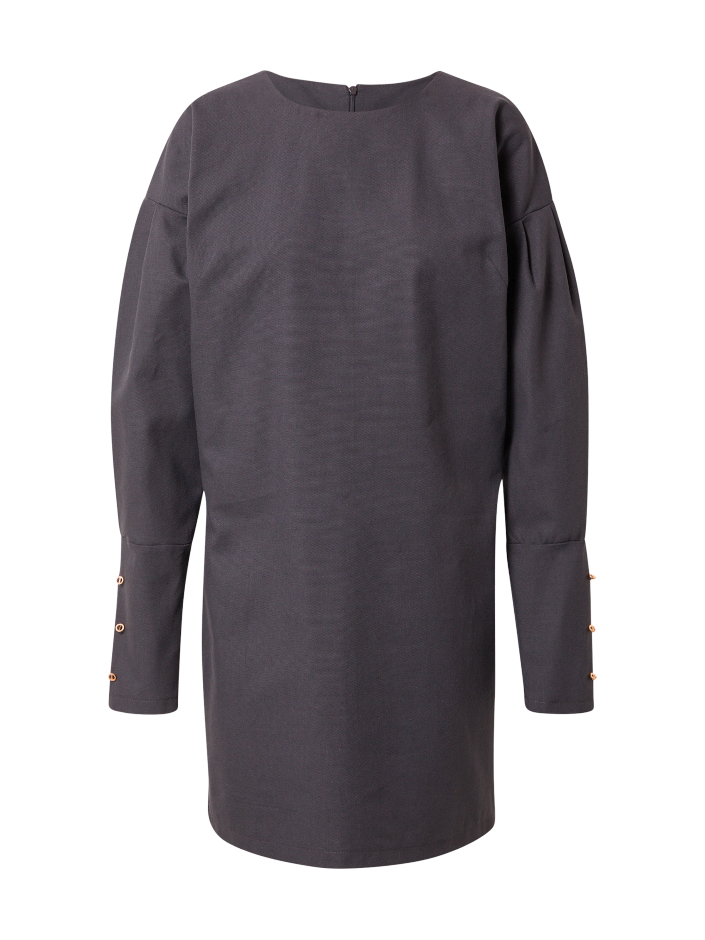 KAN Dress 'CARBON' in Grey: front