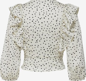 Camicia da donna 'Adelina' di ONLY in bianco