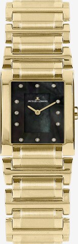 Jacques Lemans Uhr in Gold: predná strana