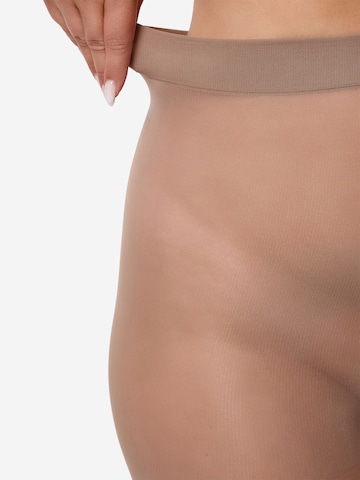 Nur Die Fine tights ' Fit in Form Große Größen 40 DEN ' in Beige