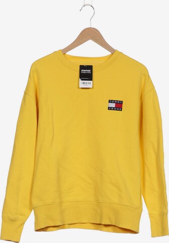 Tommy Jeans Sweater L in Gelb: predná strana