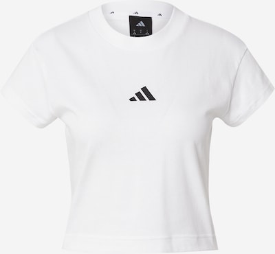 Sportiniai marškinėliai iš ADIDAS SPORTSWEAR, spalva – juoda / balta, Prekių apžvalga