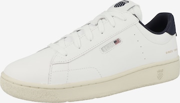 K-SWISS Platform trainers 'Slammklub CC' in White: front