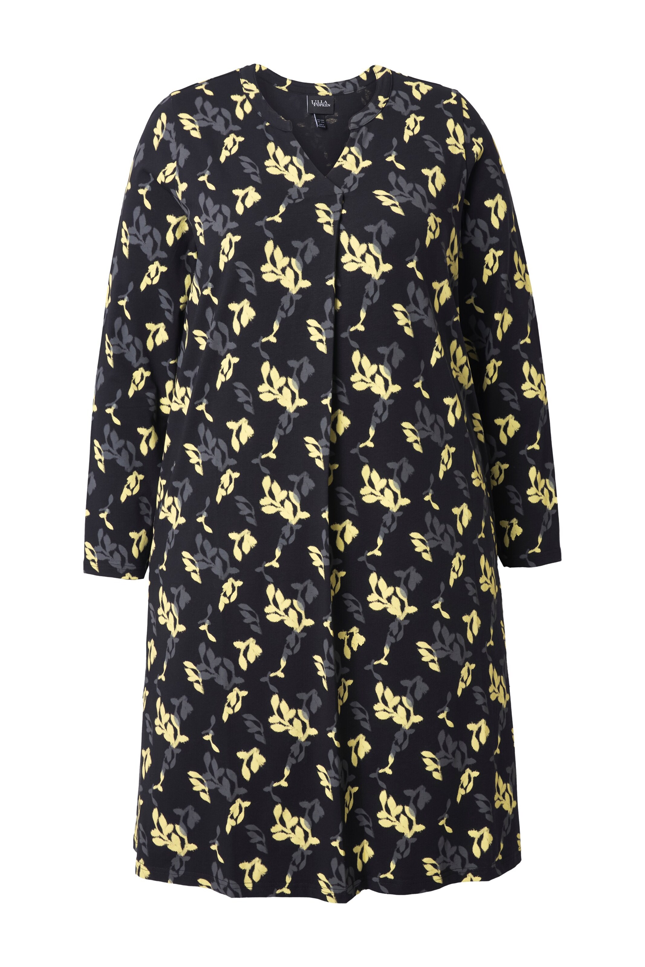 Ulla Popken Kleid in Schwarz: Vorderseite