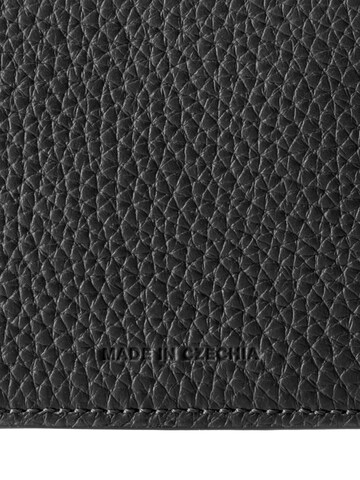 EMBLEMM Portemonnaie 'Taurillon'‌‌‌‌ in Schwarz