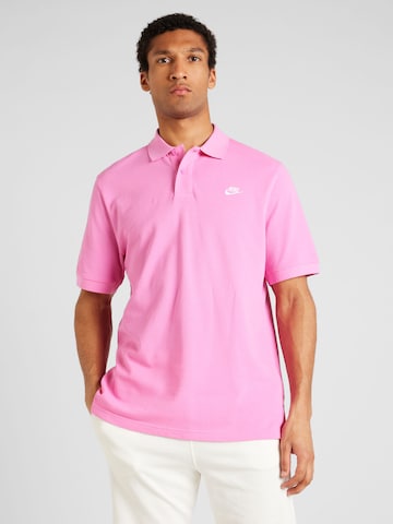 Nike Sportswear - Camiseta 'CLUB' en rosa: frente