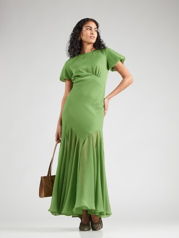 Robe de soirée TOPSHOP en vert
