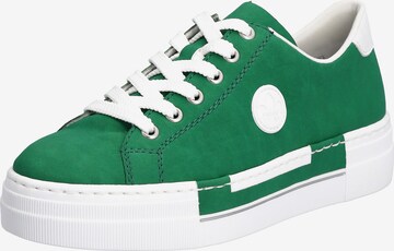 Rieker Sneakers laag 'N49W1' in Groen: voorkant