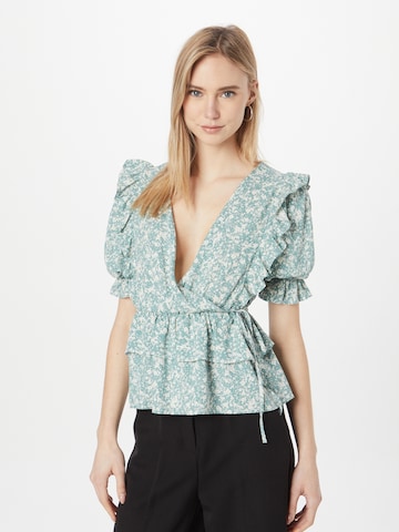 Dorothy Perkins Bluza | zelena barva: sprednja stran