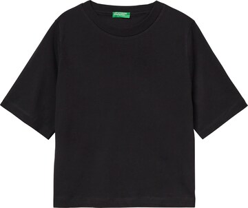 UNITED COLORS OF BENETTON Shirt in Schwarz: predná strana