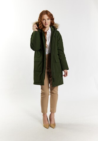 DreiMaster Klassik Winter Parka in Green