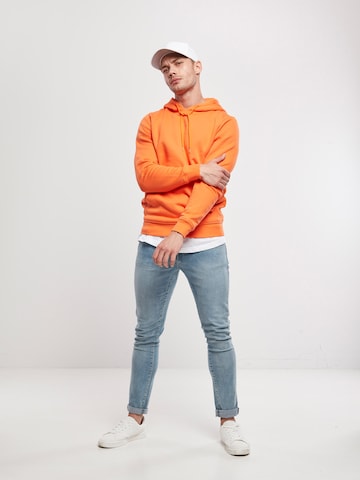 Urban Classics Sweatshirt in Orange