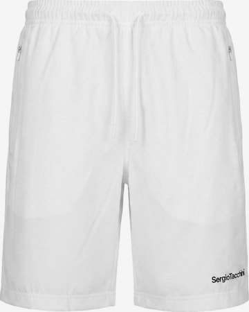 regular Pantaloni sportivi 'Riflesso' di Sergio Tacchini in bianco: frontale