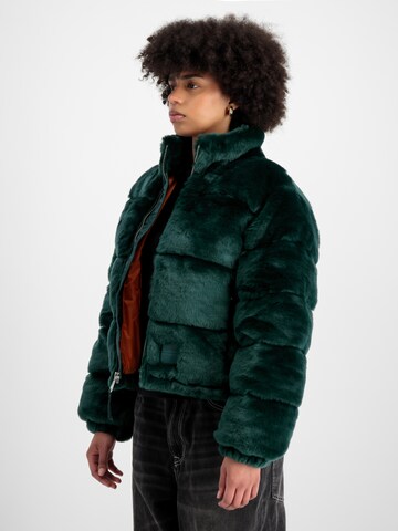 Veste d’hiver ALPHA INDUSTRIES en vert : devant