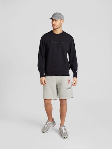 Champion Authentic Athletic ApparelSweater majica - crna boja