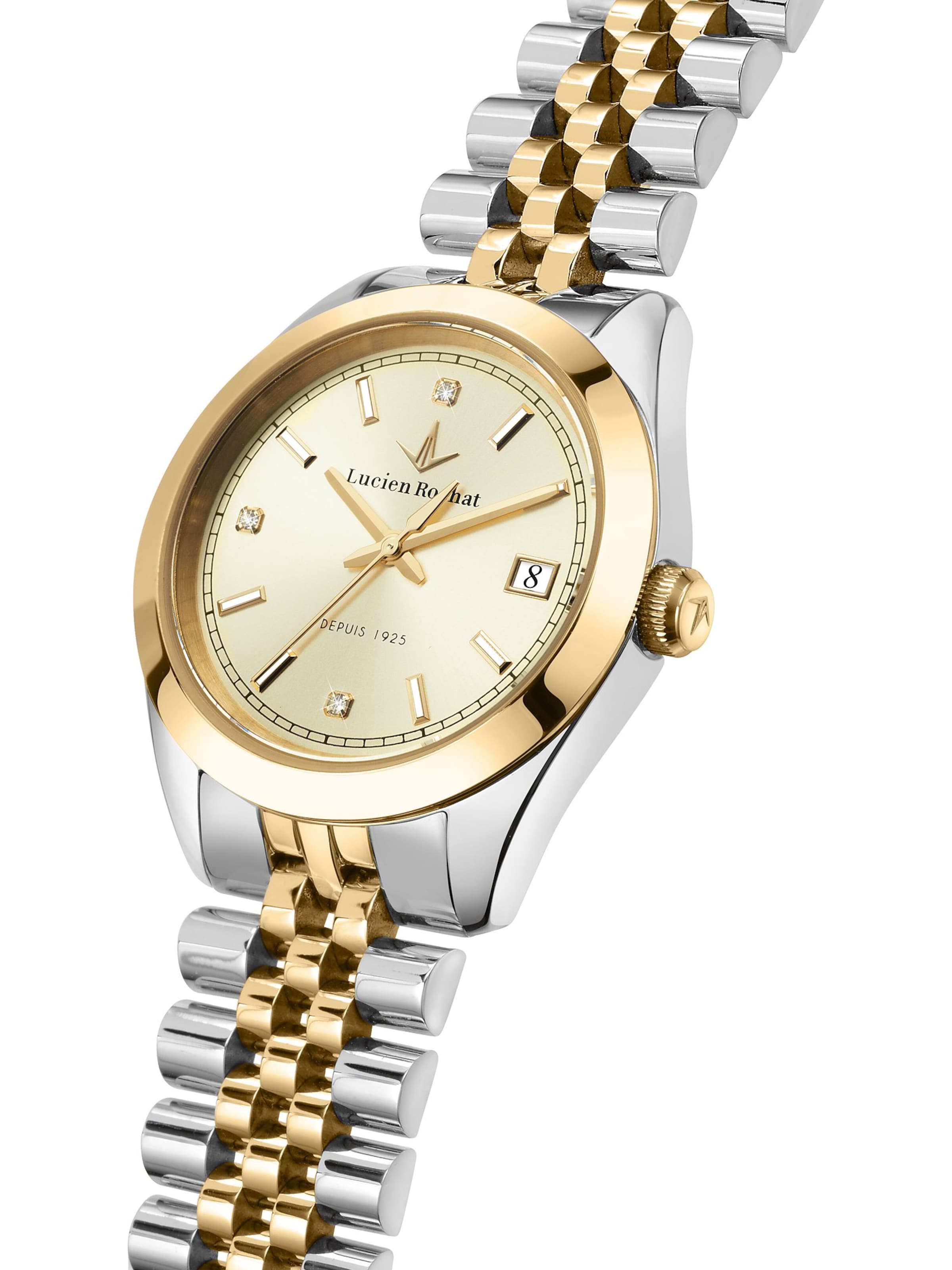 Lucien Rochat Analoguhr in Silber