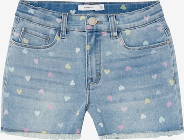 NAME IT Regular Jeans 'Rose' in Blauw: voorkant